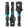 Makita A-97673 ImpactX 2-inch Socket Adapter Set (3 pieces)