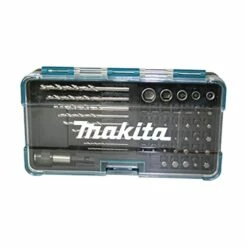 Makita B-36201 Metric High Speed Steel Drill Bit, Screw Bit And Socket Set (48 Piece)