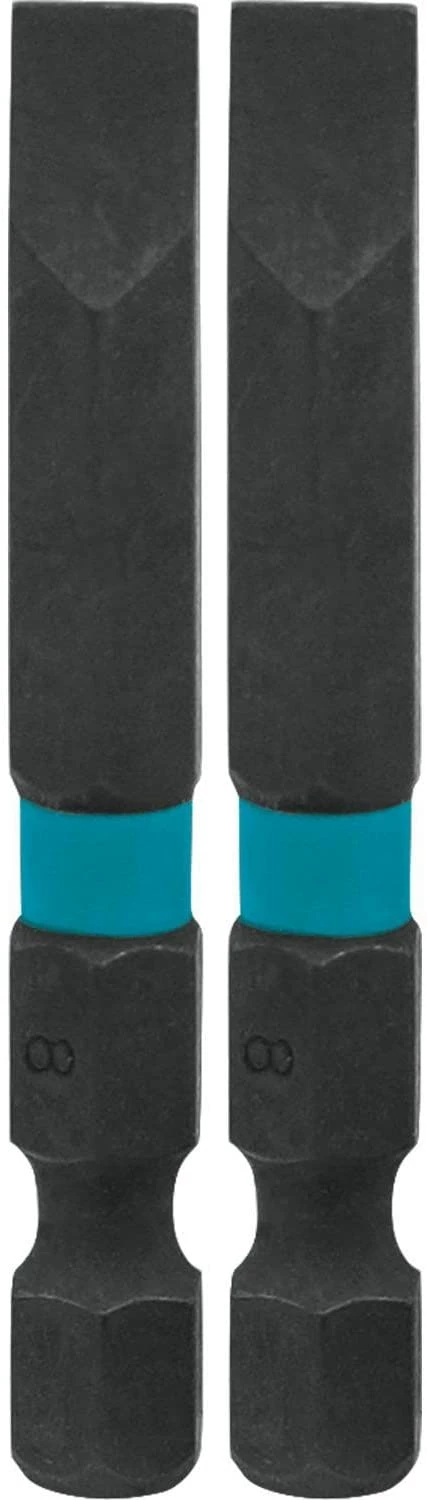 Makita A-96796 Impactx 8 Slotted 2â³ Power Bit, 2 Pack 1 Makita A-96796 Impactx 8 Slotted 2â³ Power Bit, 2 Pack
