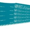 Makita 723081-A-5 8" Wood Cutting Recipro Saw Blade, Progressive, 5/pk