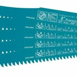 Makita 723081-A-5 8" Wood Cutting Recipro Saw Blade, Progressive, 5/pk
