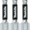 Makita E-00795 Impact XPS #1 Square 2" Power Bit, 3/pk