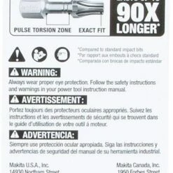 Makita E-01199 Impact XPS T10 Torx 3" Power Bit, 2/pk -Deals Makita Tools Store 61X7inPfL8L. AC SL1500