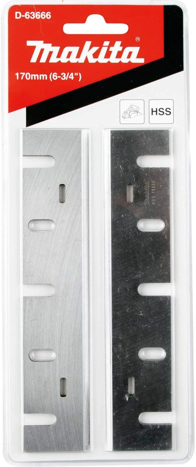 Makita D-63666 6-3/4" Planer Blade, High Speed Steel, 2/Pk 3 Makita D-63666 6-3/4" Planer Blade, High Speed Steel, 2/Pk - Image 3