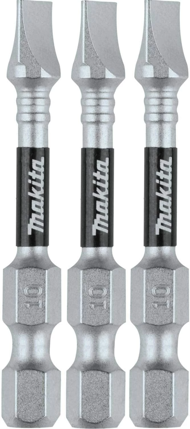 Makita E-00882 Impact XPS #8 Slotted 2" Power Bit, 3/pk 4 Makita E-00882 Impact XPS #8 Slotted 2" Power Bit, 3/pk - Image 4