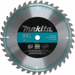 Makita A-93669 10-Inch 40 Tooth Micro Polished Mitersaw Blade, Silver