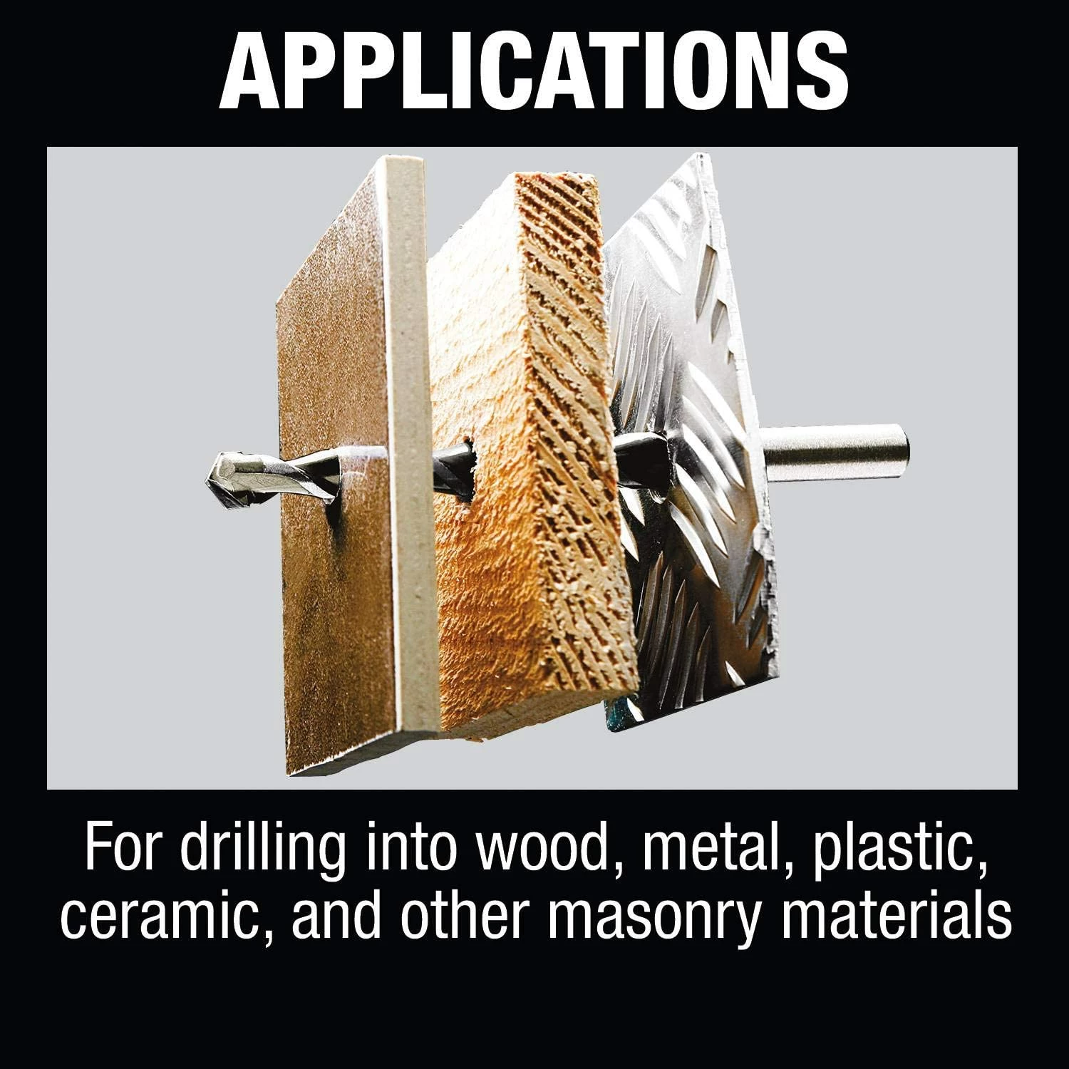 Makita B-69054 1/2" x 6" Multi-Purpose Bit, 1/4" Hex Shank 3 Makita B-69054 1/2" x 6" Multi-Purpose Bit, 1/4" Hex Shank - Image 3
