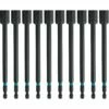 Makita A-99502 Impactx 7/16 X 6 Magnetic Nut Driver, 10 Pack, Bulk