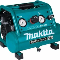 Makita MAC100Q Quiet Series, 1/2 HP, 1 Gallon Compact, Oil-Free, Electric Air Compressor