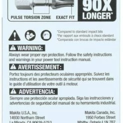Makita E-00826 Impact XPS T10 Torx 2" Power Bit, 3/pk -Deals Makita Tools Store 71BWTgS5iVL. AC SL1500