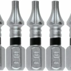 Makita E-00608 Impact XPS T10 Torx 1" Insert Bit, 5/pk