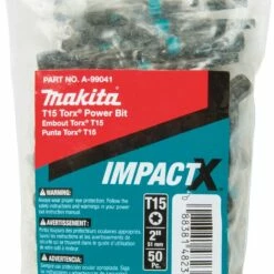 Makita A-96724 Impactx T10 Torx 2â€³ Power Bit, 2 Pack -Deals Makita Tools Store 71Ojj127kOL. AC SL1500
