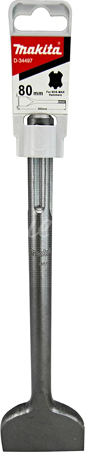 Makita 1 Piece - SDS-Max 3" Scaling Chisel Bit For SDS Max Rotary Hammers - Easy Removal of Tile, Concrete 2 Makita 1 Piece - SDS-Max 3" Scaling Chisel Bit For SDS Max Rotary Hammers - Easy Removal of Tile, Concrete - Image 2