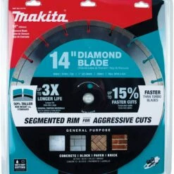 Makita E-01719 14" Diamond Blade, Segmented, General Purpose -Deals Makita Tools Store 71V2JDorRqL. AC SL1500