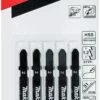 Makita 5 Piece - T Shank Metal Jigsaw Blades For Jig Saws - Fast