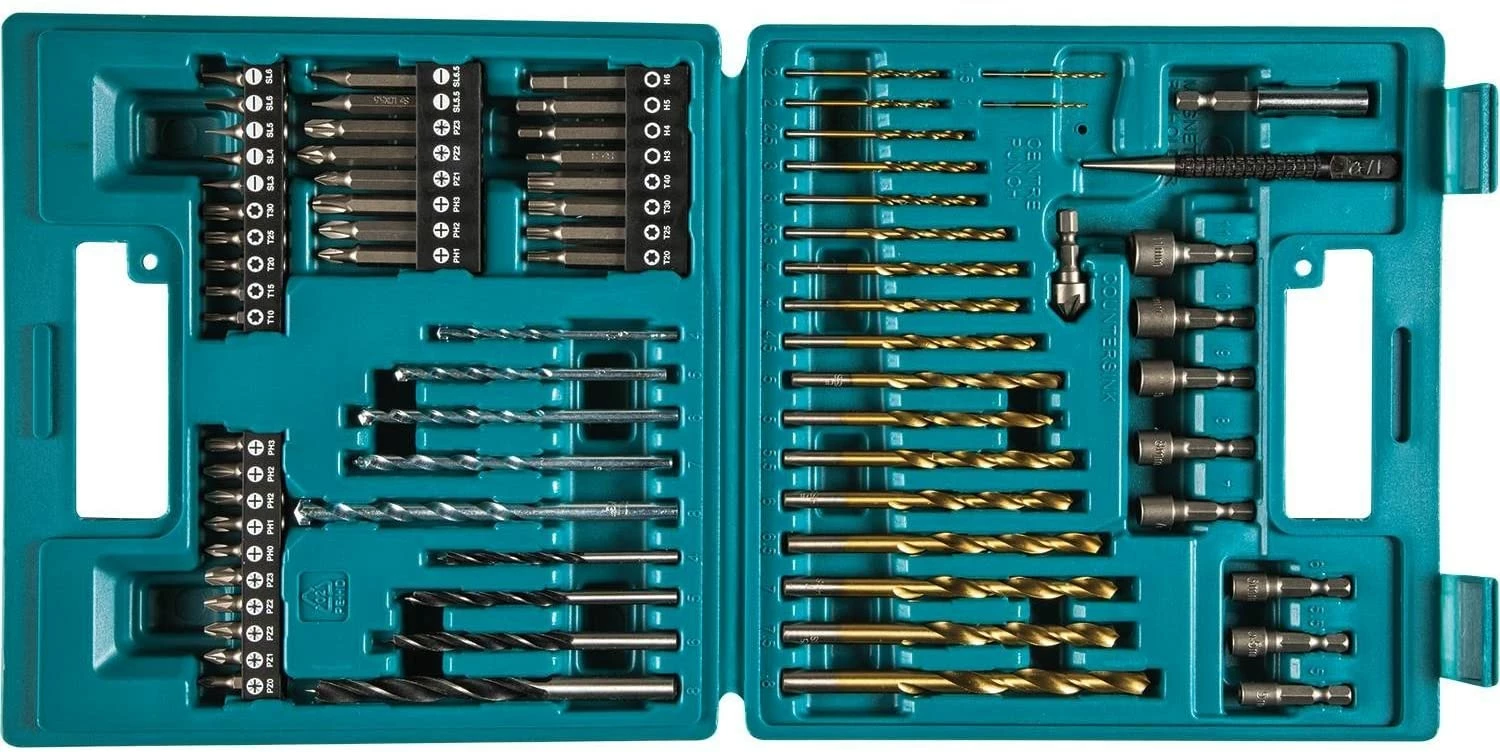 Makita B-49373 75 PC Metric Drill and Screw Bit Set 1 Makita B-49373 75 PC Metric Drill and Screw Bit Set