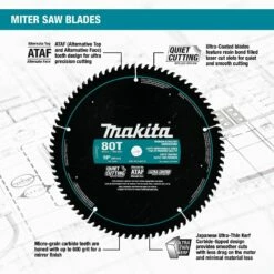 Makita A-94758 10-Inch 40 Tooth Ultra Coated Mitersaw Blade -Deals Makita Tools Store 71youa5k76L. AC SL1500 1