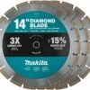 Makita B-69646 14" Diamond Blade, Segmented, General Purpose, Contractor 3/Pk