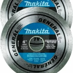 Makita 2 Pack - 4â€ Continuous Diamond Blades For 4â€+ Grinders