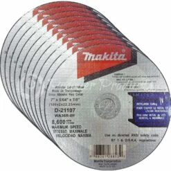 Makita 10 Pack - 7 Inch Cut Off Wheel For 7â€ Grinders - Aggressive Grinding For Metal