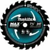 Makita B-61656 7-1/4" 24T Carbide-Tipped Max Efficiency Circular Saw Blade, Framing