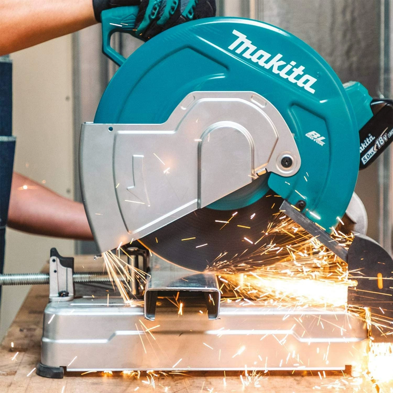 Makita B-57598-5 14" x 1" x 3/32" Abrasive Cut-Off Wheel, 5/Pk 3 Makita B-57598-5 14" x 1" x 3/32" Abrasive Cut-Off Wheel, 5/Pk - Image 3