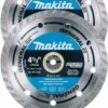 Makita 2 Pack - 4.5â€ Turbo Diamond Blades For Grinders