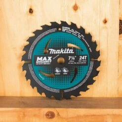 Makita B-61656 7-1/4" 24T Carbide-Tipped Max Efficiency Circular Saw Blade, Framing 7 Makita B-61656 7-1/4" 24T Carbide-Tipped Max Efficiency Circular Saw Blade, Framing -Deals Makita Tools Store 81jCAGlS4L. AC SL1500