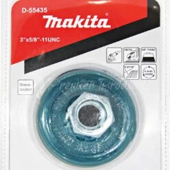 Makita 1 Piece - 3 Inch Brass Crimped Wire Cup Brush For Grinders - Spark-Free Conditioning For Metal - 5/8-Inch Arbor | 11 UNC -Deals Makita Tools Store 81wLY5AA7yL. AC SL1500