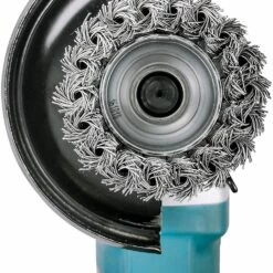 Makita 1 Piece - Banded Knotted Wire Cup Brush For Grinders - Ultra Heavy-Duty Conditioning For Metal - 2.5" x 5/8-Inch | 11 UNC -Deals Makita Tools Store 912If1 gnfL. AC SL1500