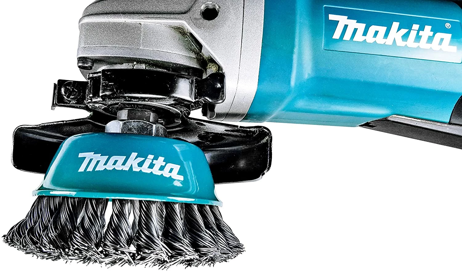 Makita 1 Piece - 4 Inch Knotted Wire Cup Brush For Grinders - Heavy-Duty Conditioning For Metal - 4" x 5/8-Inch | 11 UNC 4 Makita 1 Piece - 4 Inch Knotted Wire Cup Brush For Grinders - Heavy-Duty Conditioning For Metal - 4" x 5/8-Inch | 11 UNC - Image 4