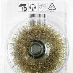 Makita 1 Piece - 3 Inch Brass Crimped Wire Cup Brush For Grinders - Spark-Free Conditioning For Metal - 5/8-Inch Arbor | 11 UNC -Deals Makita Tools Store 91UAPzuyLL. AC SL1500