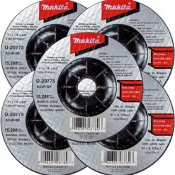 Makita 5 Pack - 4 Inch Grinding Wheel For 4" Grinders - Aggressive Grinding For Metal - 4" x 1/4" x 5/8" -Deals Makita Tools Store A1qrjDKVbcL. AC SL1500