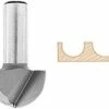 Makita 733008-2A Bit-1/4-Inch, 2-Flute, 1/4-Inch Short Carbide Tip