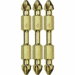 Makita B-39584 Impact Gold #2 (2-1/2") Phillips Double-Ended Power Bit, 3/Pk