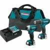 Makita CT226 12V Max CXT Lithium-Ion Cordless 2-Pc. Combo Kit (1.5Ah)