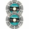 Makita A-97623 General Purpose Segmented Diamond Blade (2 Pack), 4-1/2"