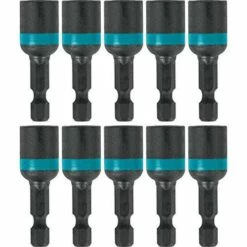 Makita A-97209 Impactx 3/8â€³ x 1-3/4â€³ Magnetic Nut Driver, 10 Pack, Bulk