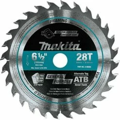 Makita A-99960 6-1/2" 28T Carbide-Tipped Cordless Plunge Saw Blade