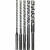 Makita B-61298 5 Pc. Sds-Plus Bit Set, 3-Cutter
