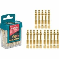 Makita B-60545 Impact Gold T25 Torx 2â€³ Power Bit, 15/Pk