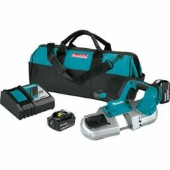 Makita XBP03T 18V LXT Lithium-Ion Cordless Compact Band Saw Kit (5.0Ah)