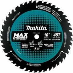 Makita B-62103 10" 45T Carbide-Tipped Max Efficiency Miter Saw Blade