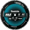 Makita B-66961 10" 60T Carbide-Tipped Max Efficiency Miter Saw Blade