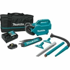 Makita LC09A1 12V max CXT Lithium-Ion Cordless Vacuum Kit (2.0Ah)