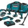 Makita XT614SX1 18V LXT Lithium-Ion Cordless 6-Pc. Combo Kit (3.0Ah)