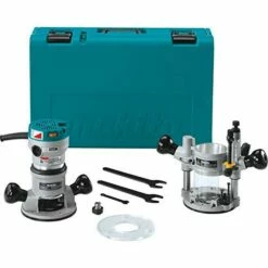 makita rf1101kit2 2-1/4-horsepower variable speed plunge router kit