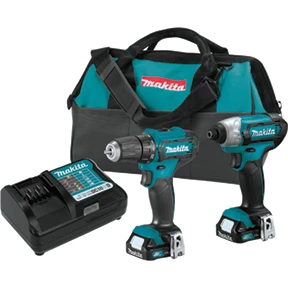 Makita 12V Max CXT 2 Pc. Combo Kit 1 Makita 12V Max CXT 2 Pc. Combo Kit