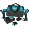 Makita 12V Max CXT Lithium-Ion Cordless 3 Pc. Combo Kit (1.5Ah)