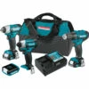 Makita 12V max CXT 4 Pc Combo Kit